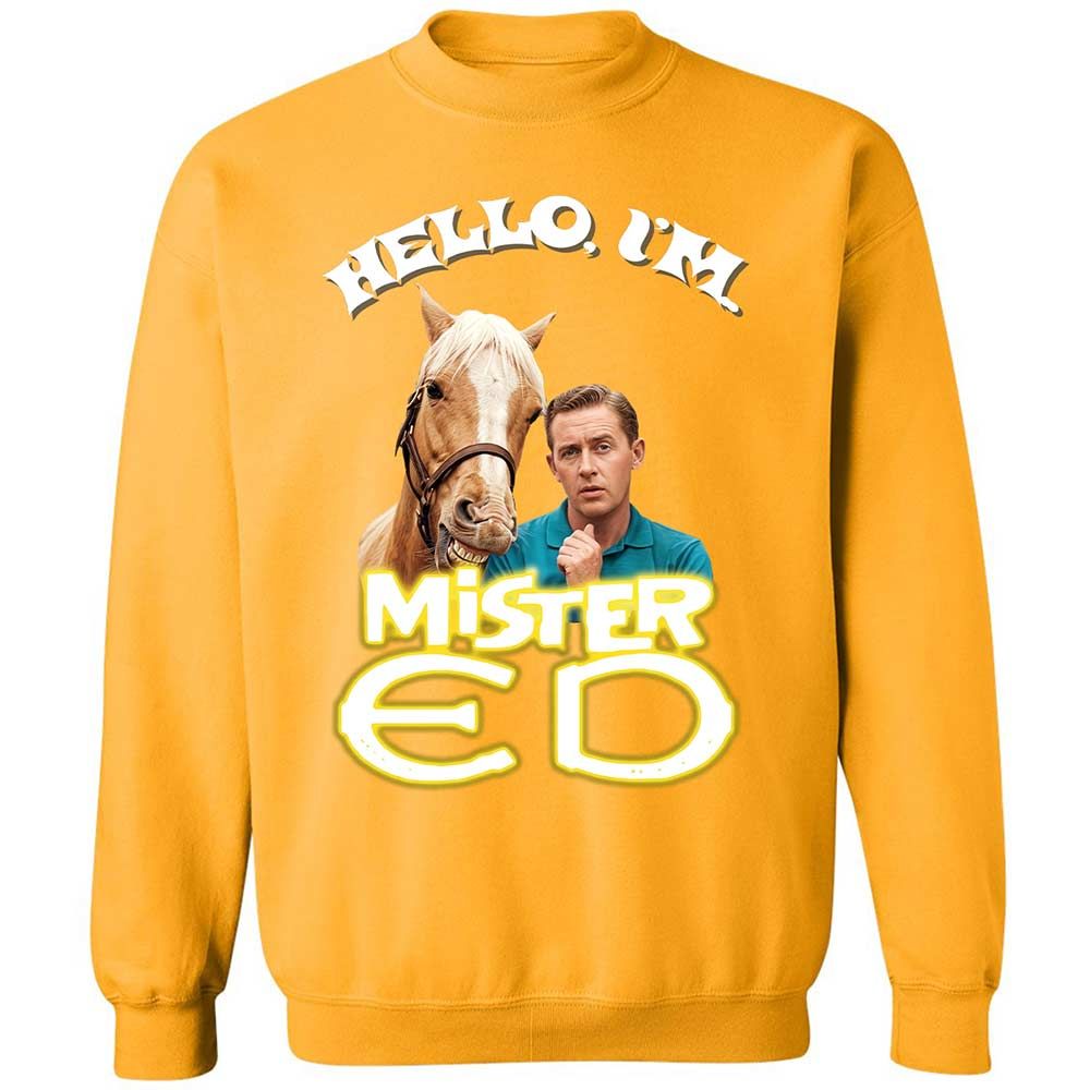 Classic Unisex Sweatshirt - G1D6EGQG - Gold - 14