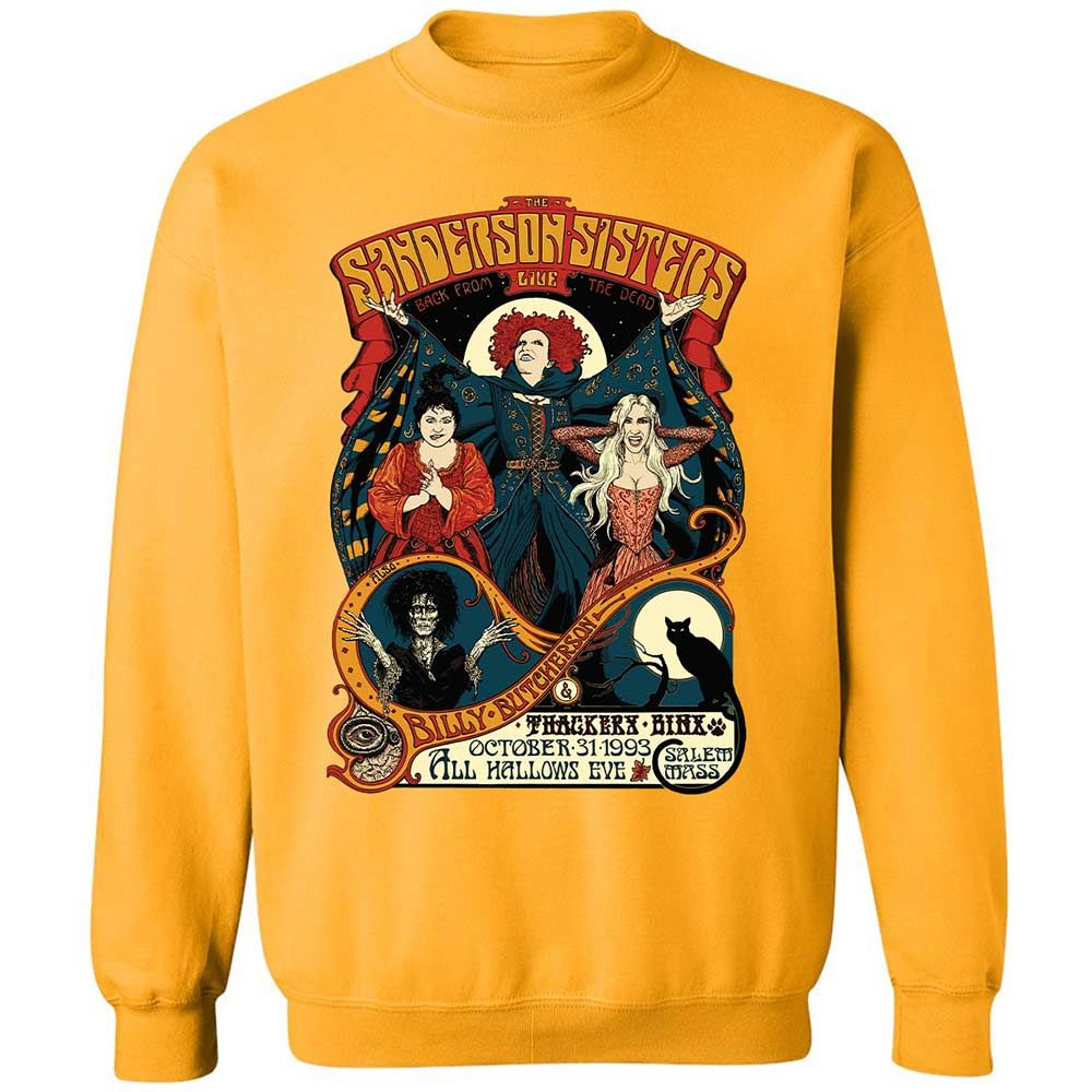 Classic Unisex Sweatshirt - HSA9SVJH - Gold - 14