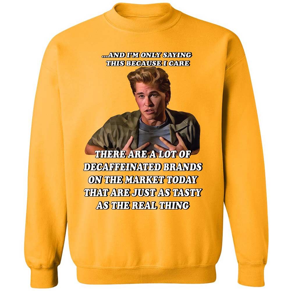 Classic Unisex Sweatshirt - QAXG7ZAE - Gold - 14