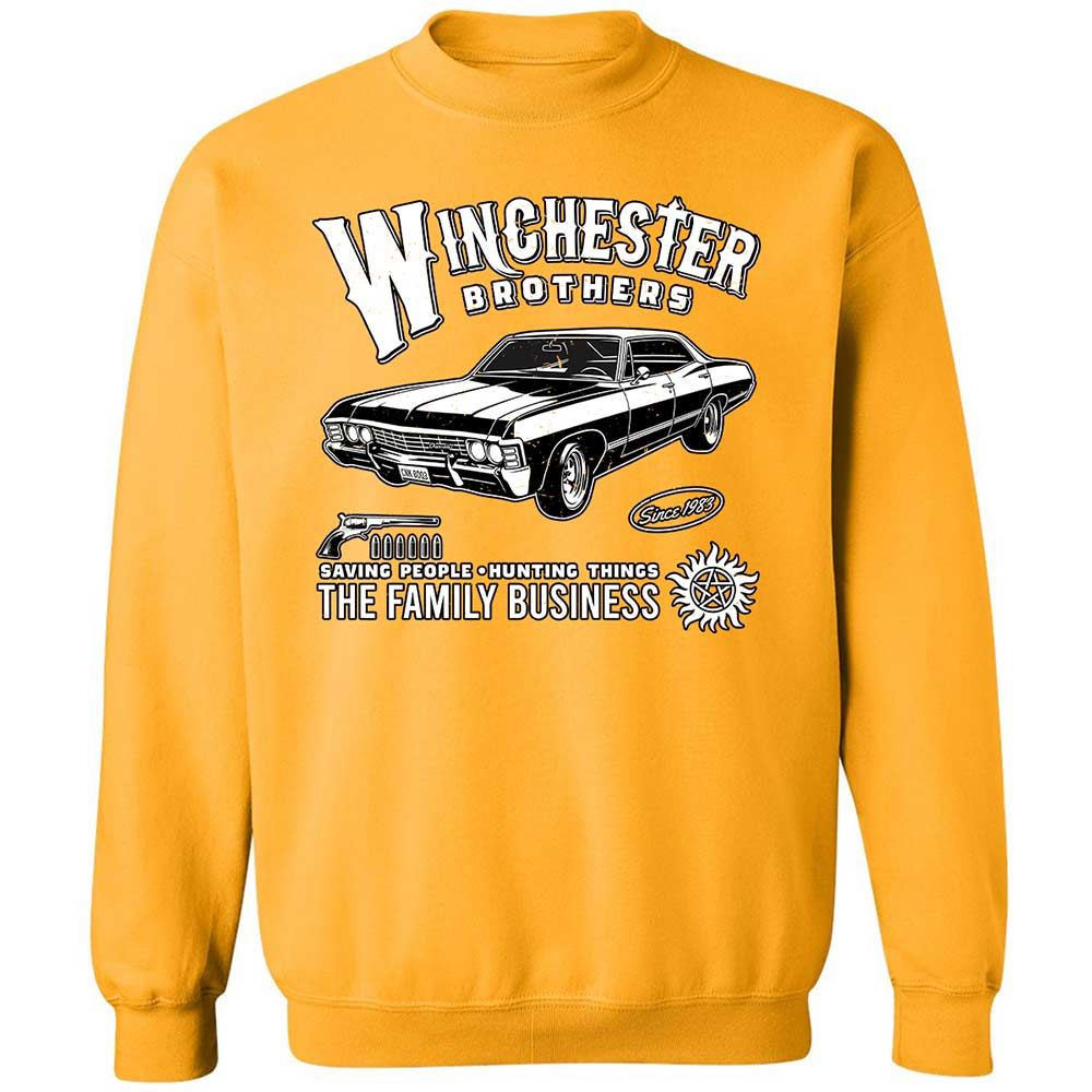 Classic Unisex Sweatshirt - ZZQQTLAB - Gold - 14