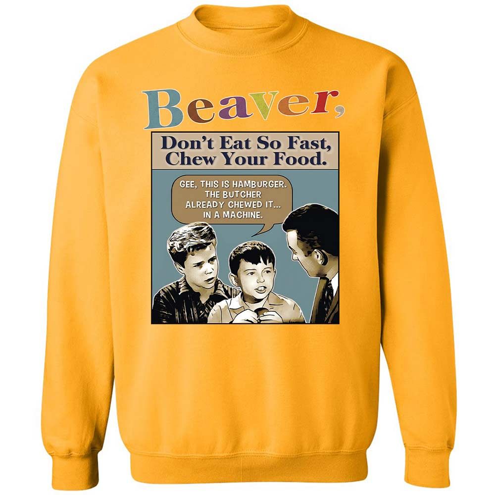 Classic Unisex Sweatshirt - GXJQZV9N - Gold - 14