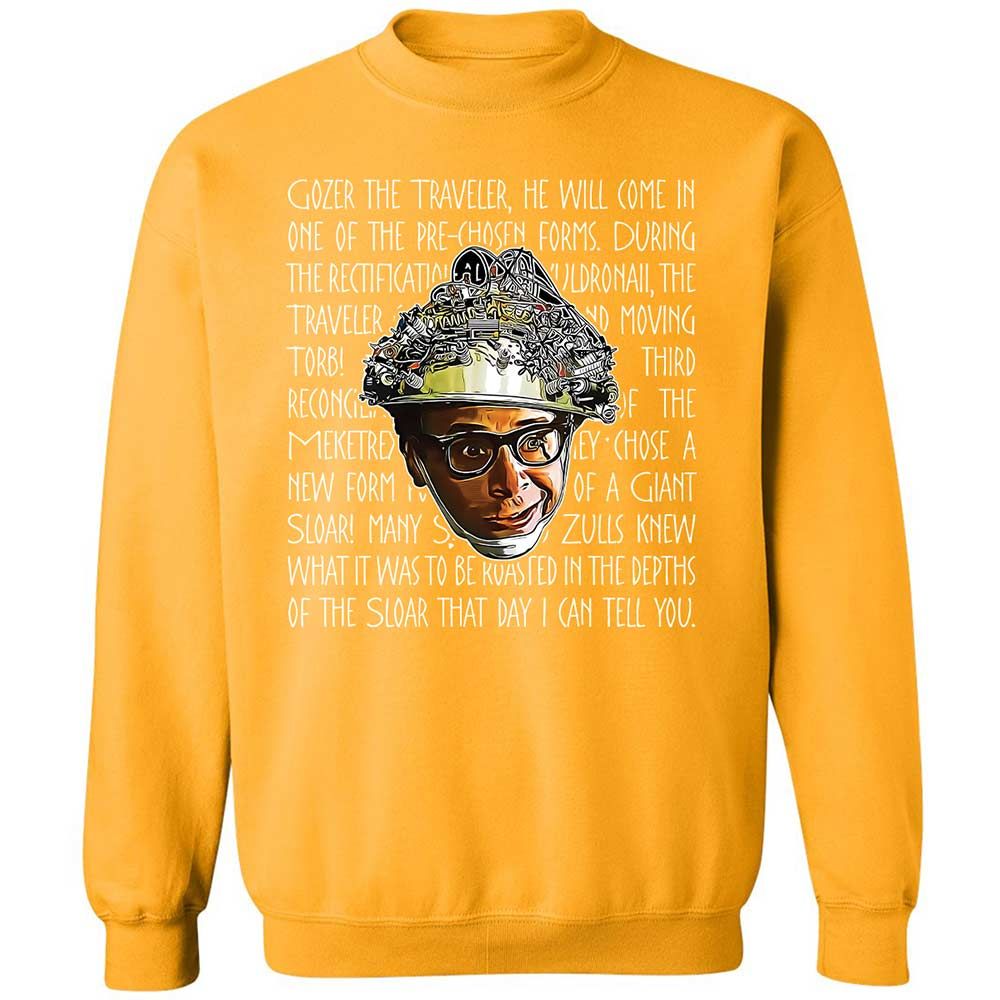 Classic Unisex Sweatshirt - JFDV32HC - Gold - 14