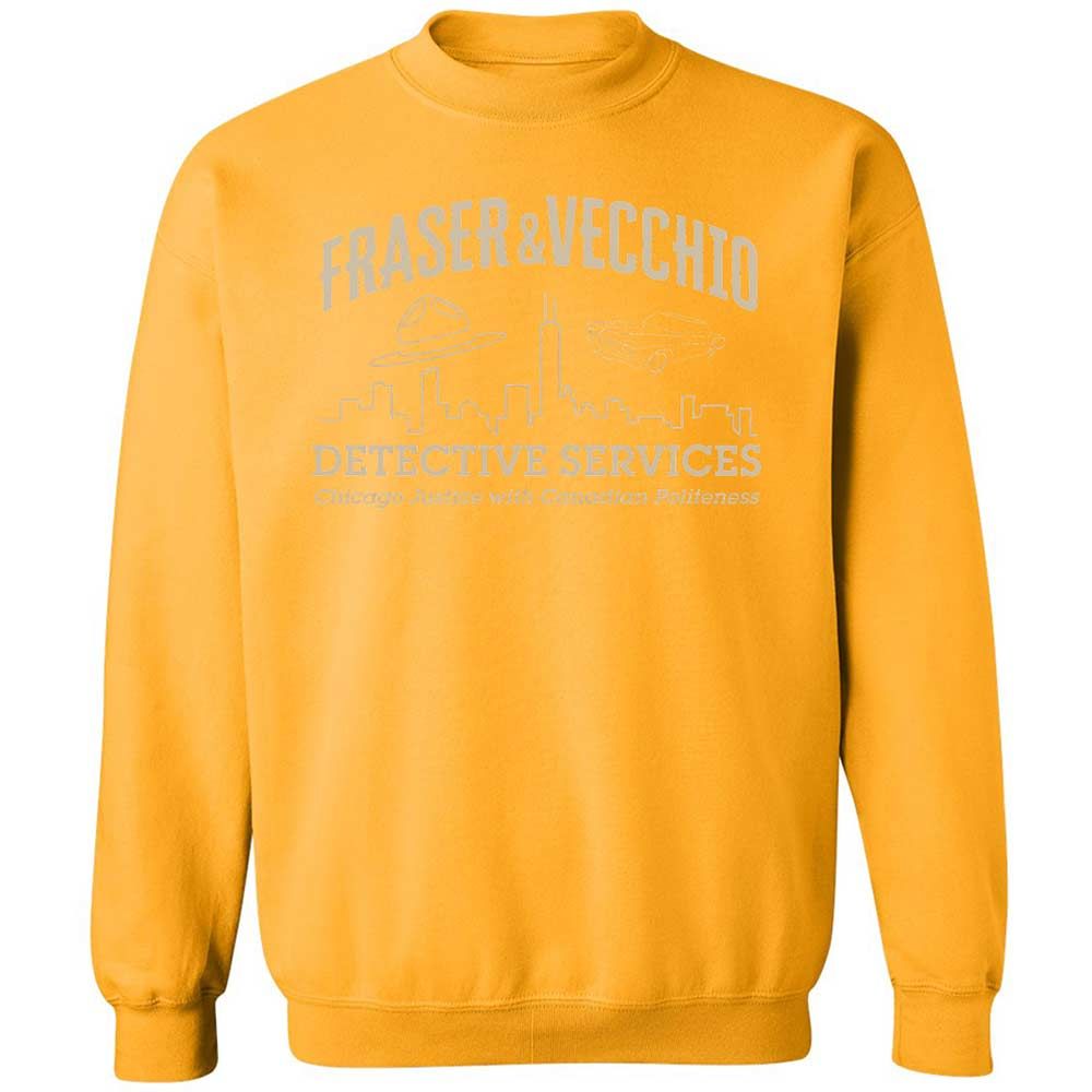 Classic Unisex Sweatshirt - R3U63V9B - Gold - 14