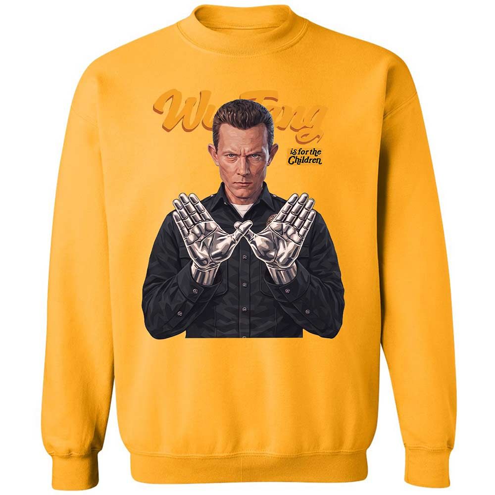 Classic Unisex Sweatshirt - Black - Gold - 14