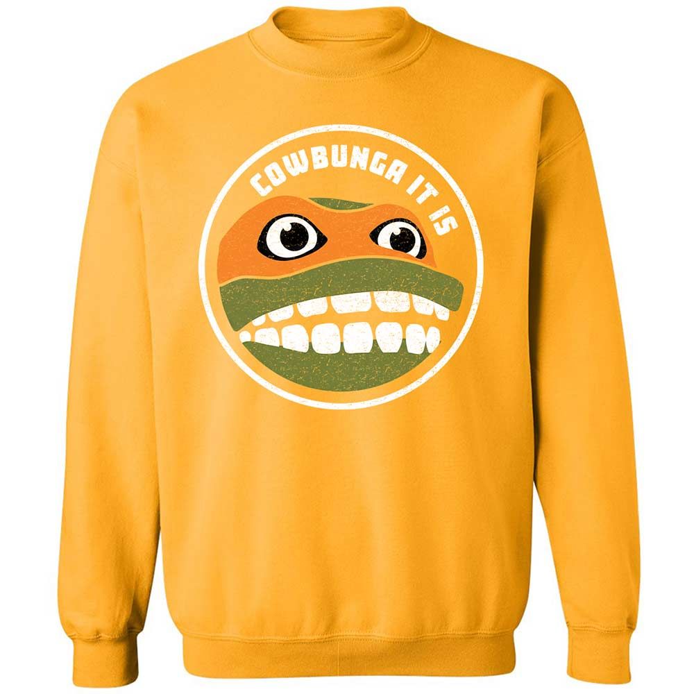 Classic Unisex Sweatshirt - 496J93RT - Gold - 14