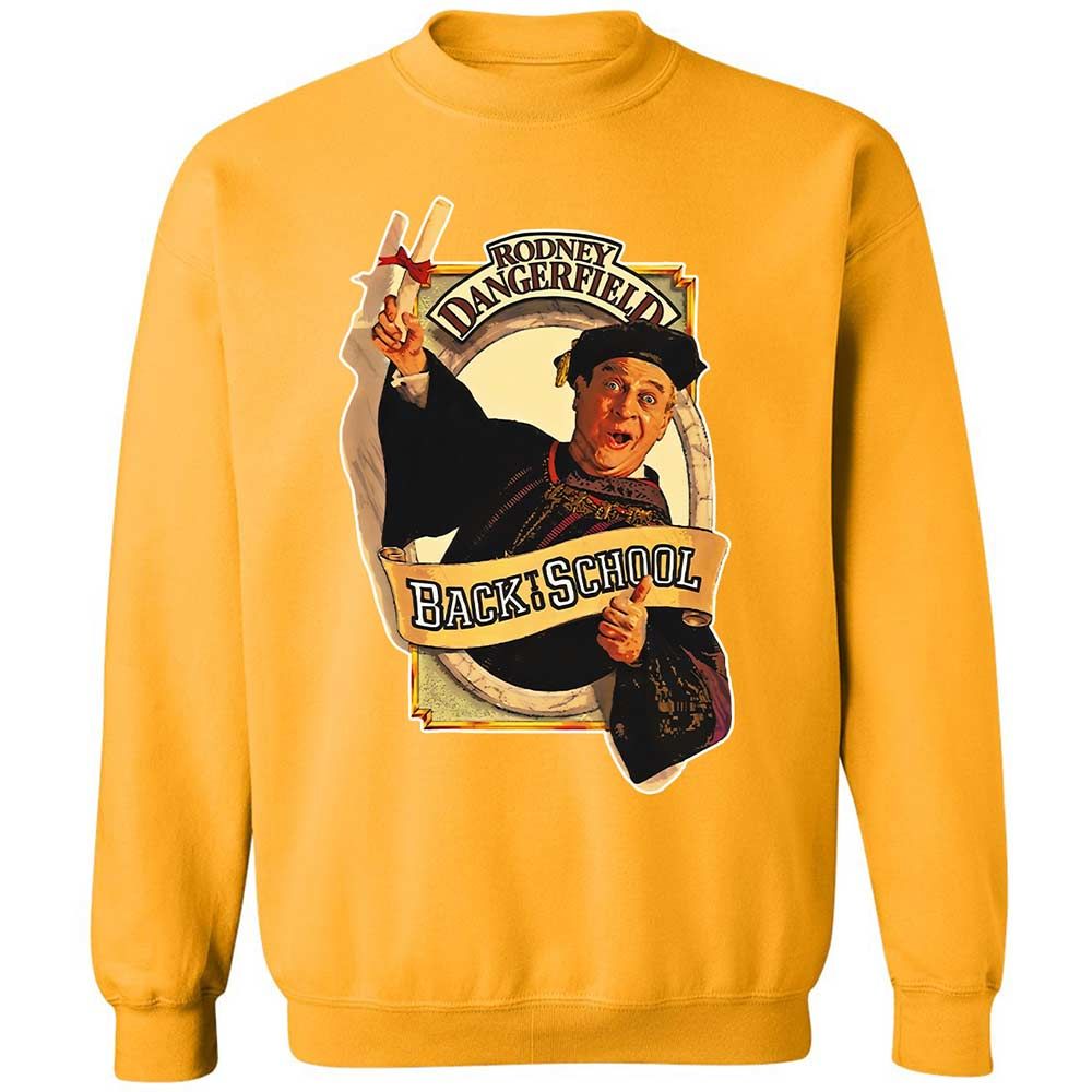 Classic Unisex Sweatshirt - UV93N1JU - Gold - 14