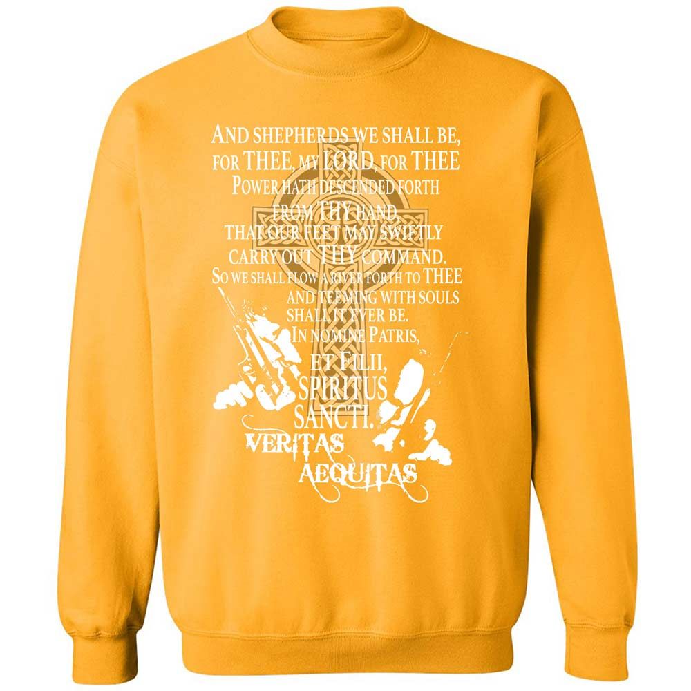 Classic Unisex Sweatshirt - Y53KW6GS - Gold - 14