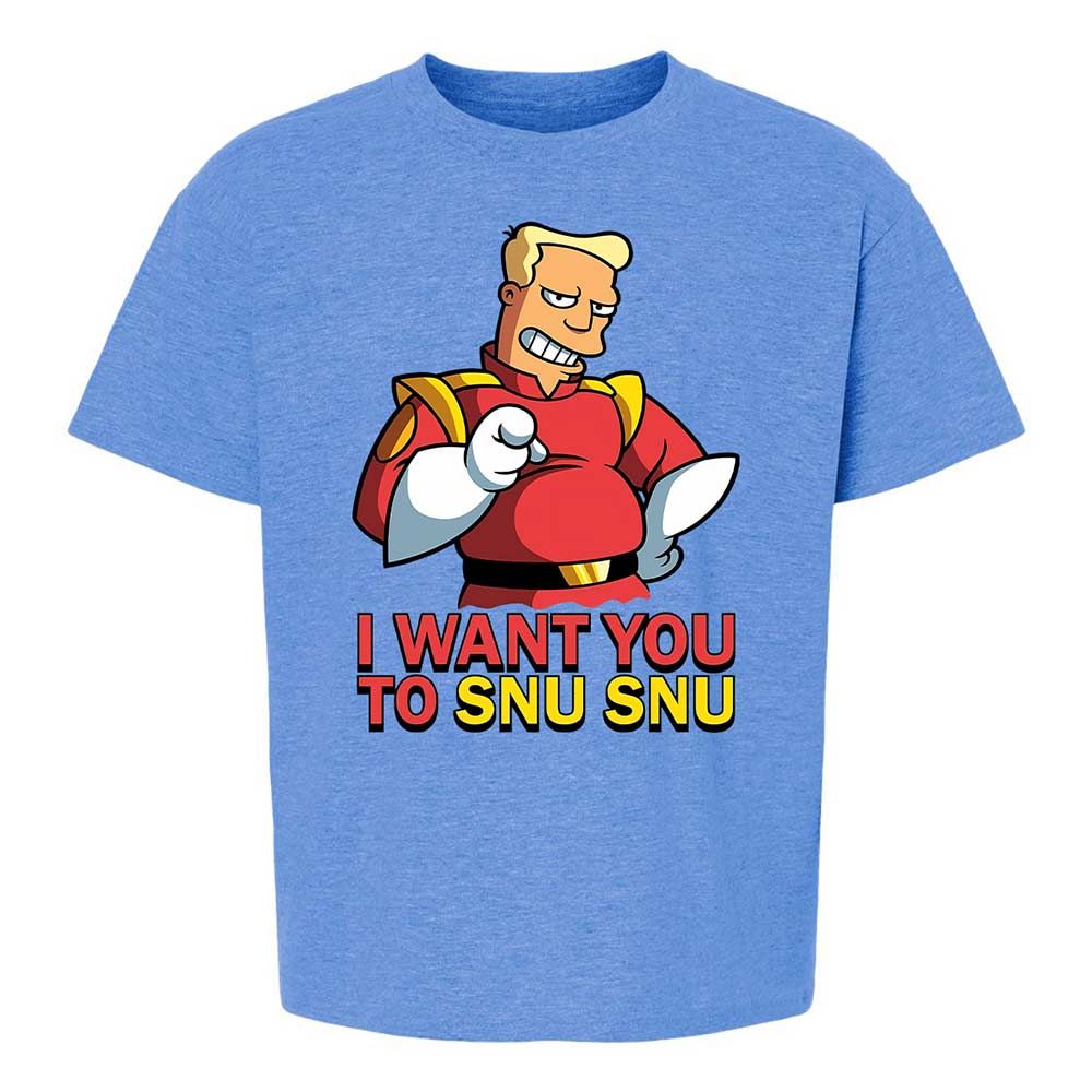 Kids T-Shirt - 5RDR4SK2 - Heather Royal - 14