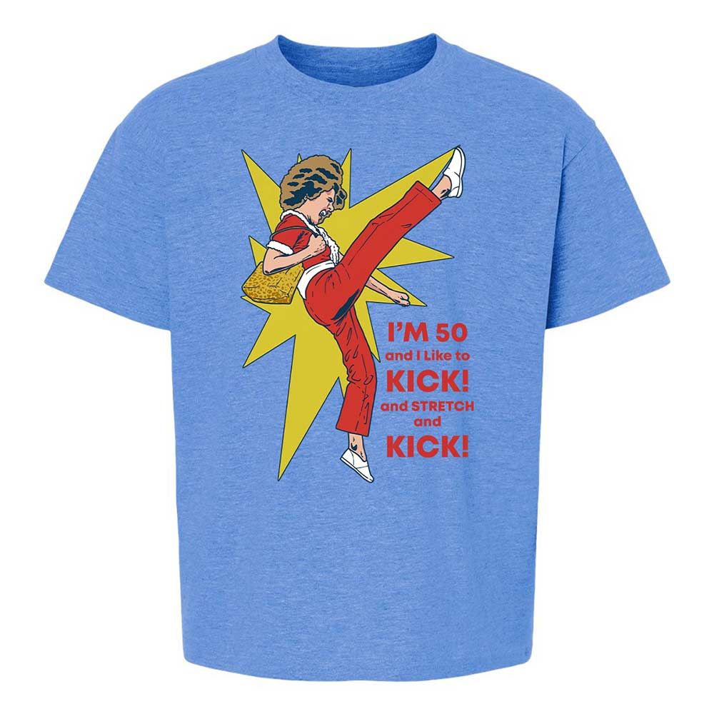 Kids T-Shirt - KS9H87Q4 - Heather Royal - 14