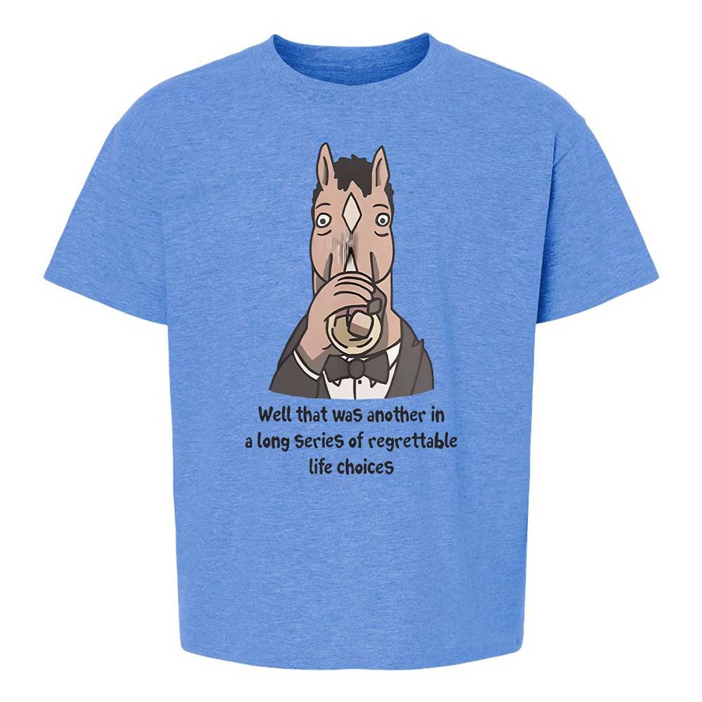 Kids T-Shirt - 2ZV88EV8 - Heather Royal - 14