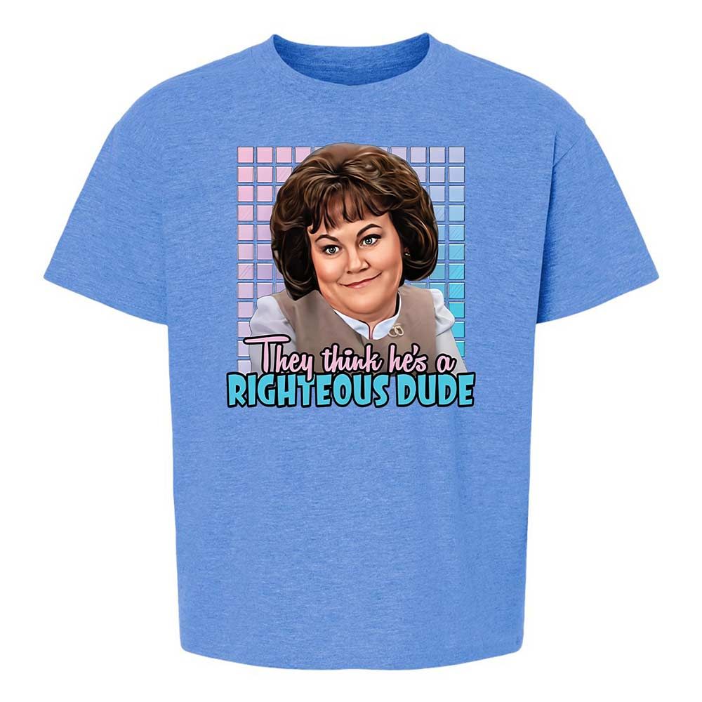 Kids T-Shirt - W5TDSLRF - Heather Royal - 14