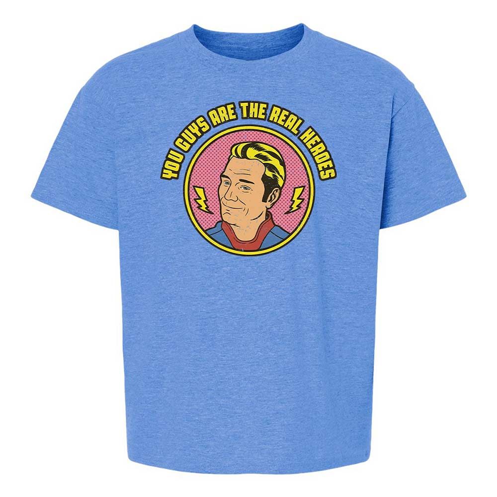 Kids T-Shirt - TR1RC9N9 - Heather Royal - 14