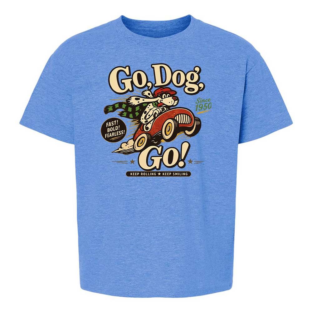 Kids T-Shirt - 1WQKDBPV - Heather Royal - 14