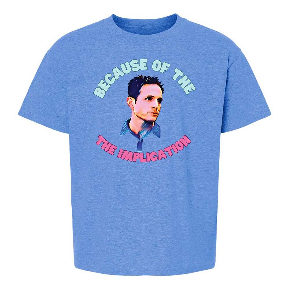 Kids T-Shirt - BAGKTAF5 - Heather Royal - 14