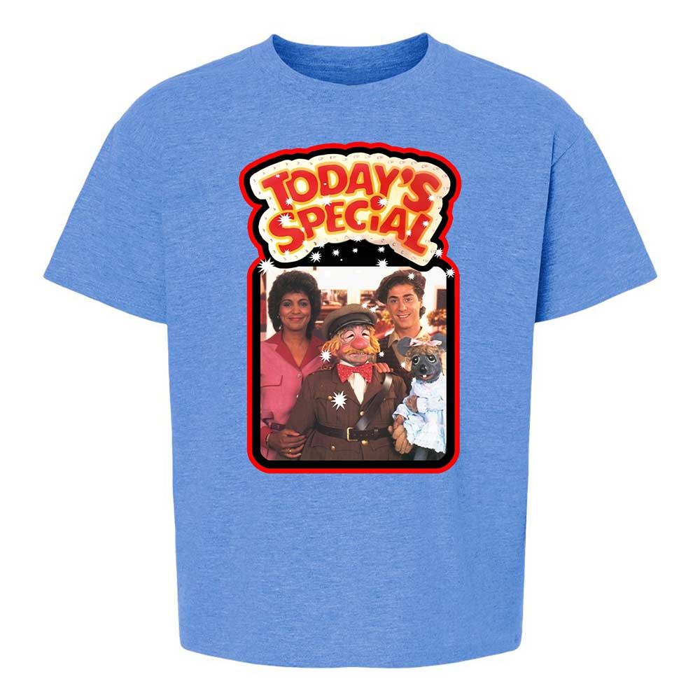 Kids T-Shirt - L6SLMTV1 - Heather Royal - 14