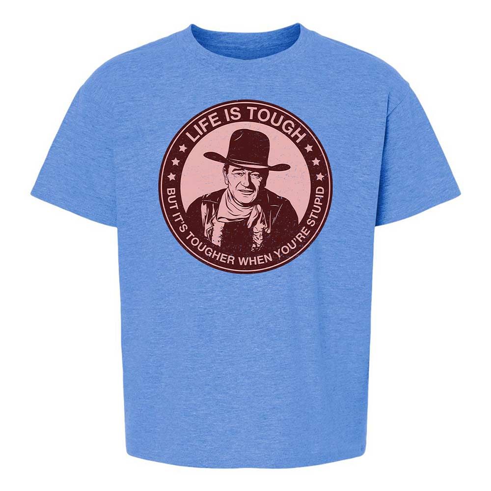 Kids T-Shirt - B9B2MFJM - Heather Royal - 14