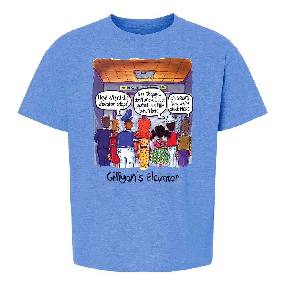 Kids T-Shirt - SGZH5LTL - Heather Royal - 14
