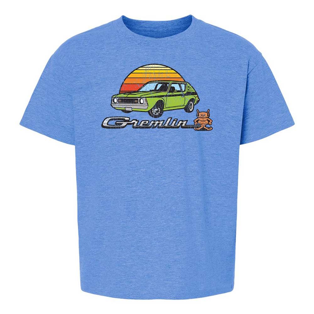 Kids T-Shirt - GV1FJLGD - Heather Royal - 14