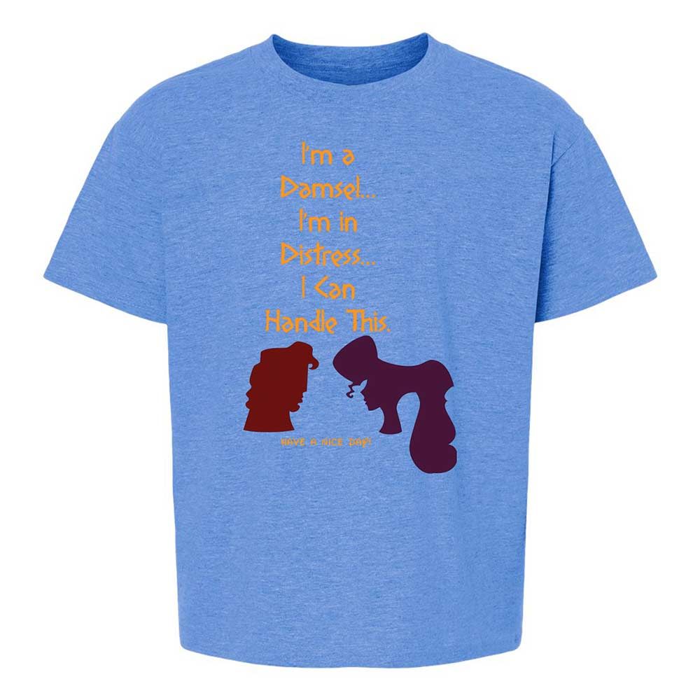 Kids T-Shirt - C3414JVC - Heather Royal - 14