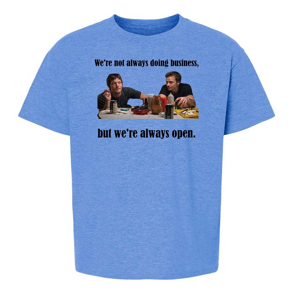 Kids T-Shirt - 9UCSXH6Q - Heather Royal - 14