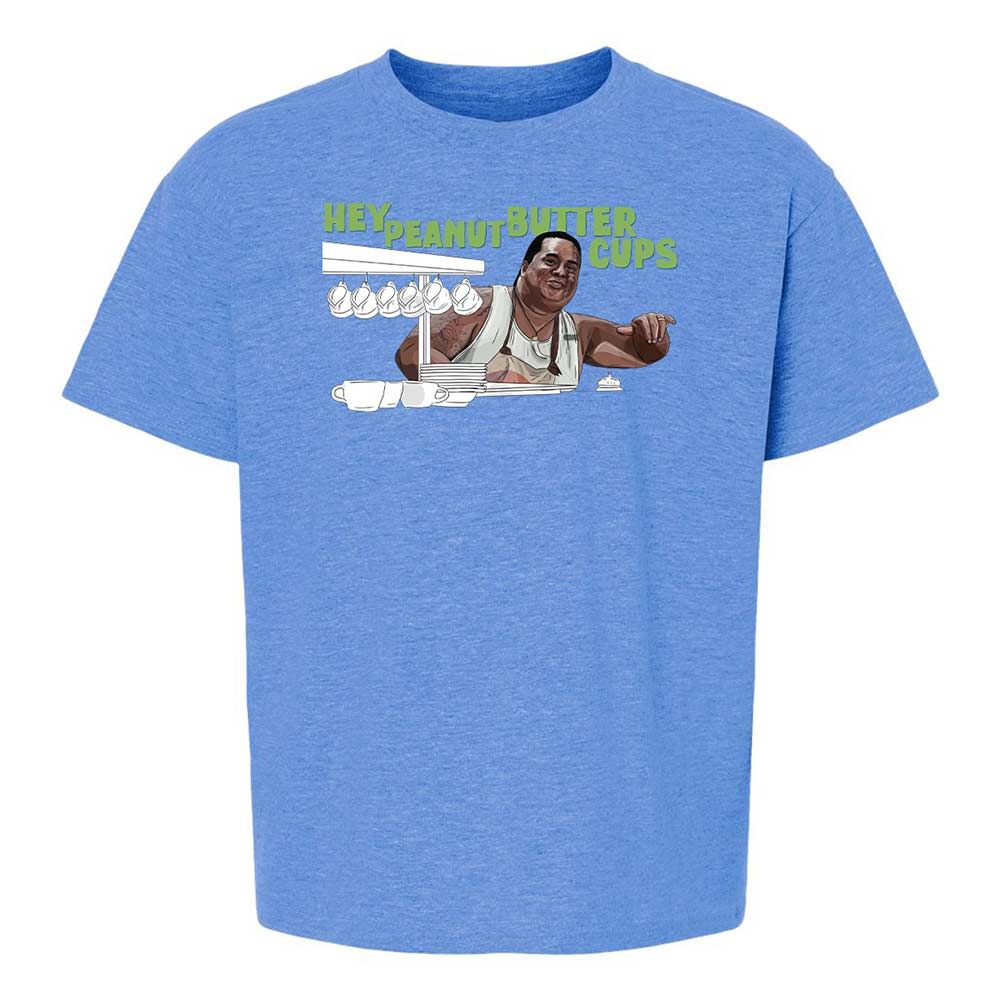 Kids T-Shirt - 3V2F79YJ - Heather Royal - 14