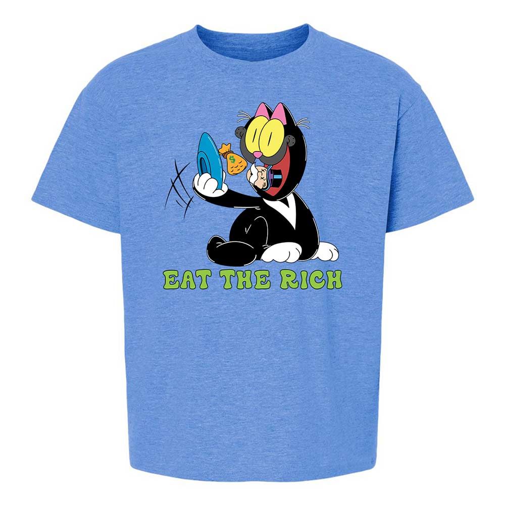 Kids T-Shirt - KD6TX5MY - Heather Royal - 14