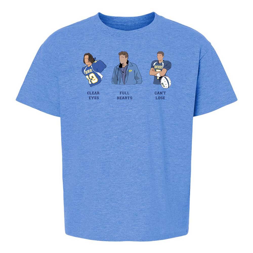 Kids T-Shirt - E6EM9UGV - Heather Royal - 14