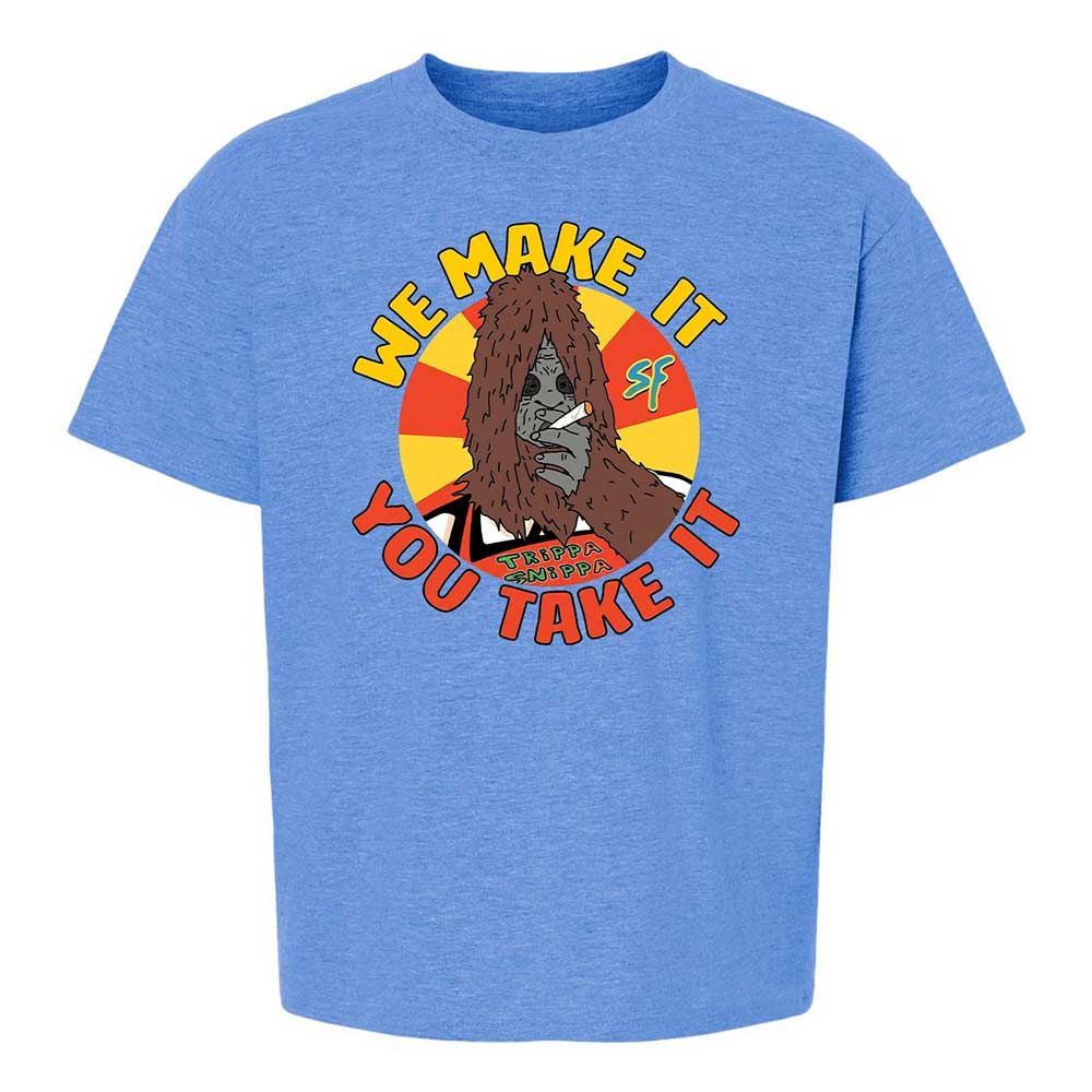 Kids T-Shirt - ZFTNZHAG - Heather Royal - 14