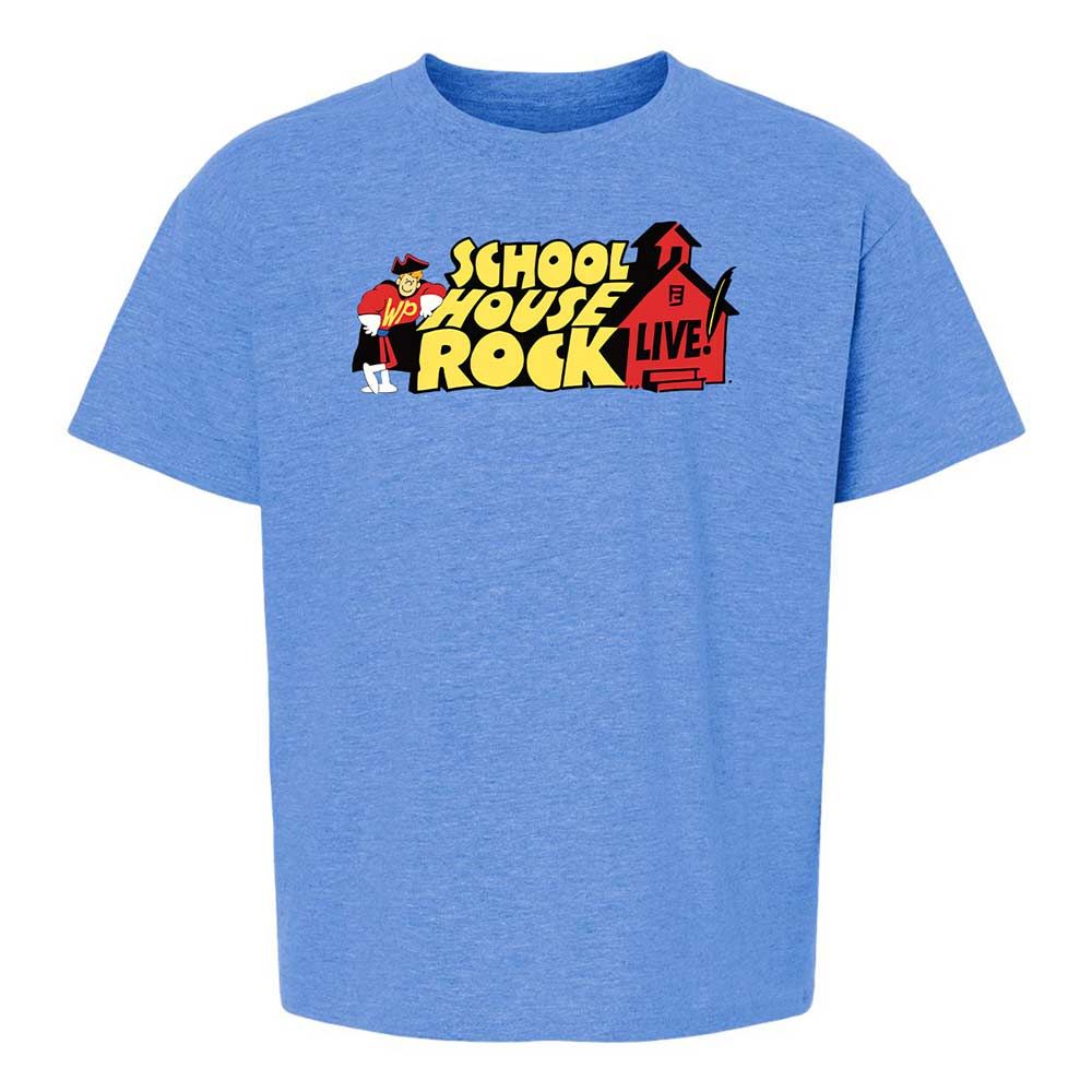 Kids T-Shirt - 1743PC9X - Heather Royal - 14