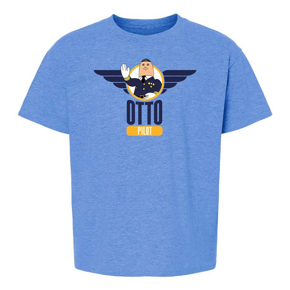 Kids T-Shirt - D6BD1L8K - Heather Royal - 14