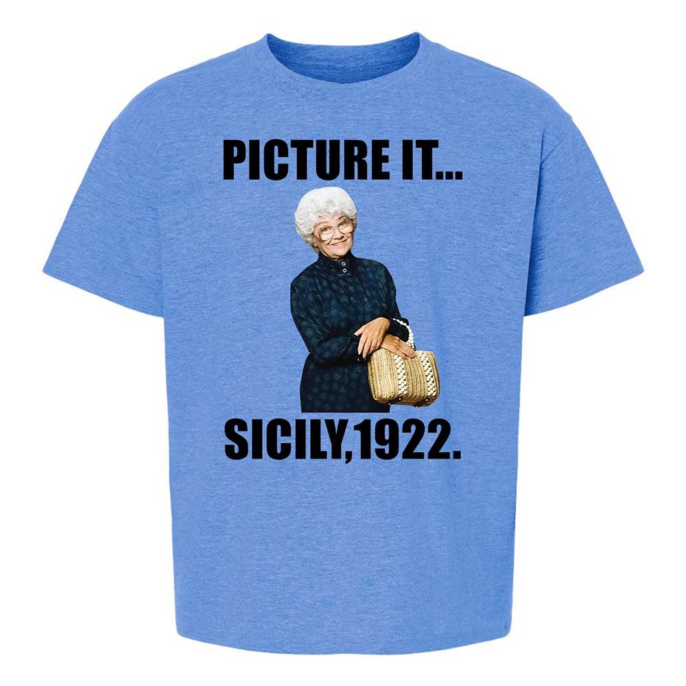 Kids T-Shirt - VTUMM8SK - Heather Royal - 14