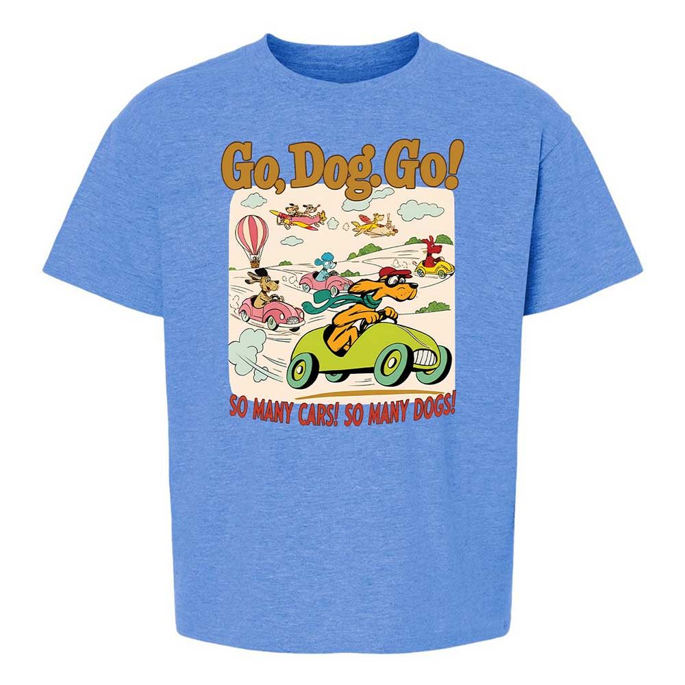 Kids T-Shirt - KZHDA6M7 - Heather Royal - 14
