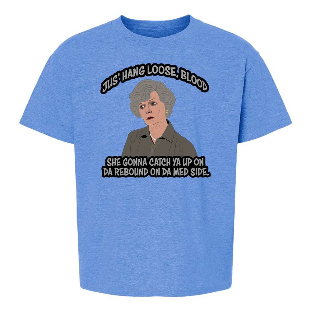 Kids T-Shirt - Z3AEGA9H - Heather Royal - 14