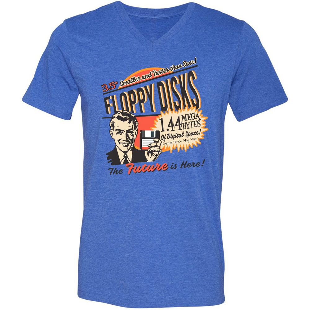 Floppy Disk Retro - Heather True Royal - 14