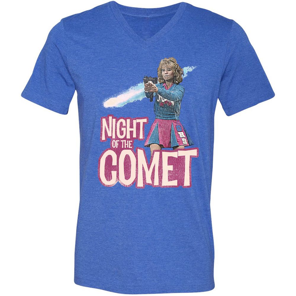 Unisex V-Neck T-Shirt - SM9626SQ - Heather True Royal - 14