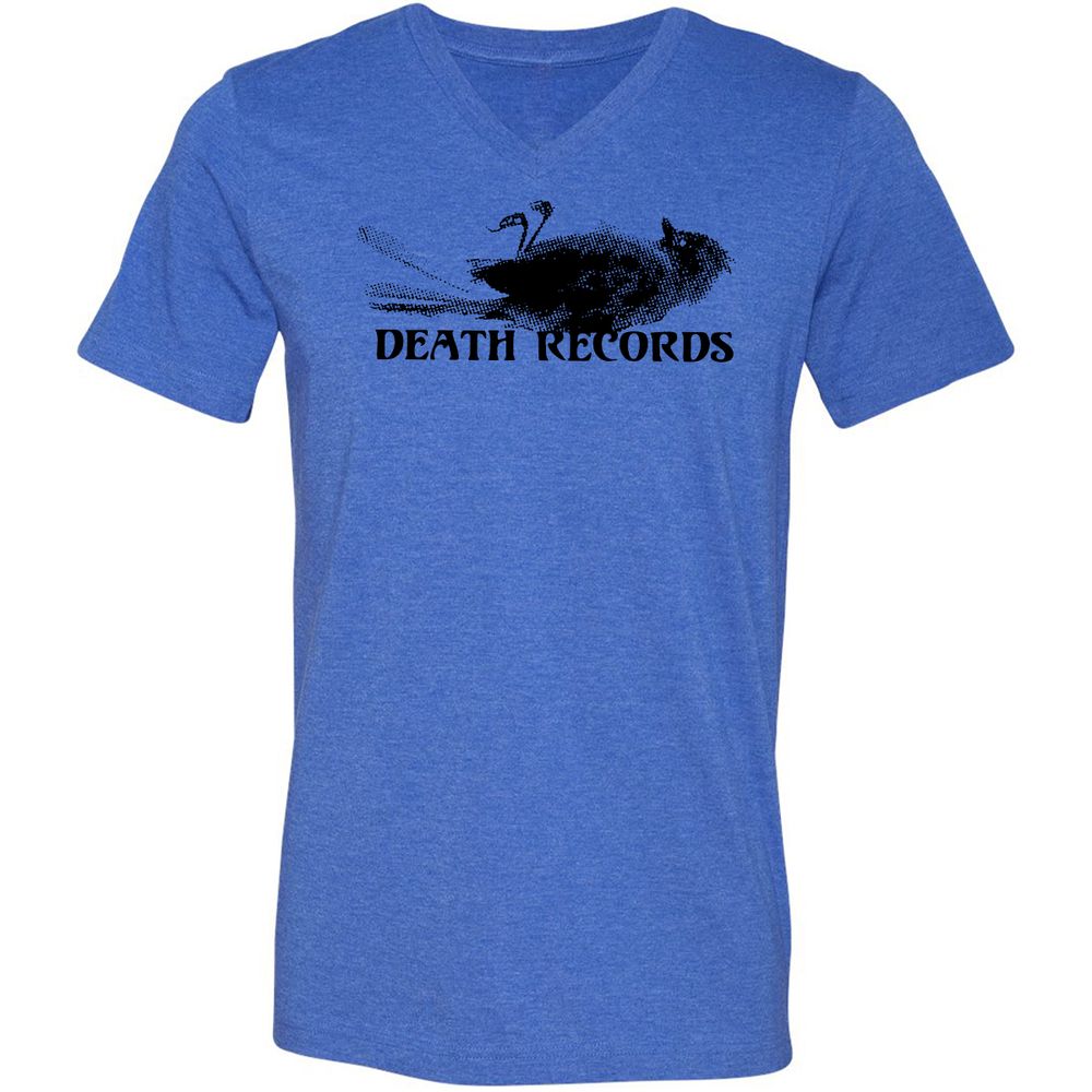 Unisex V-Neck T-Shirt - NDAY8W2E - Heather True Royal - 14