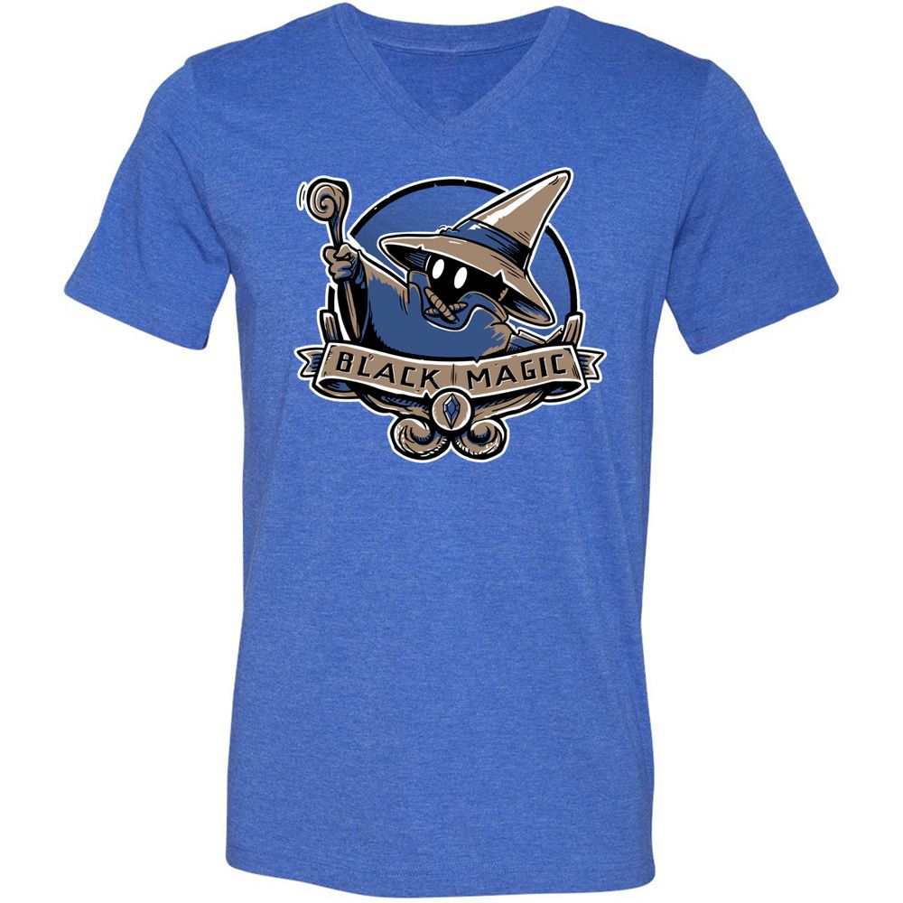 Unisex V-Neck T-Shirt - L2WH113T - Heather True Royal - 14