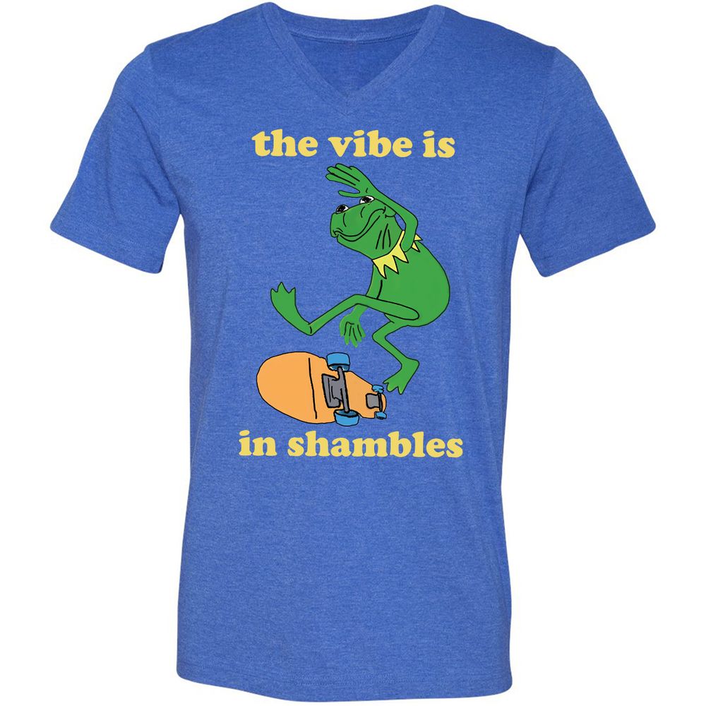 Shambles vibe - Heather True Royal - 14