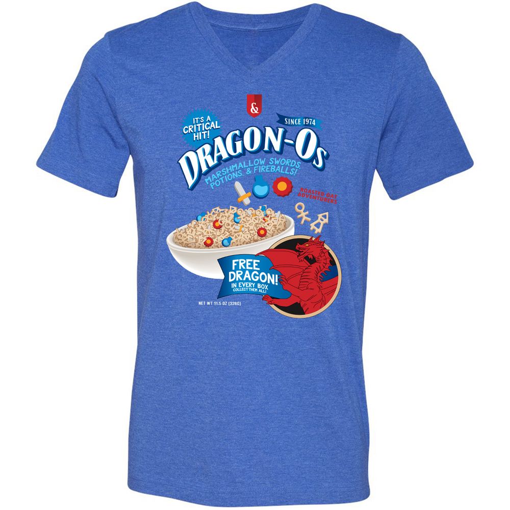 Unisex V-Neck T-Shirt - DPXAZ5ZU - Heather True Royal - 14