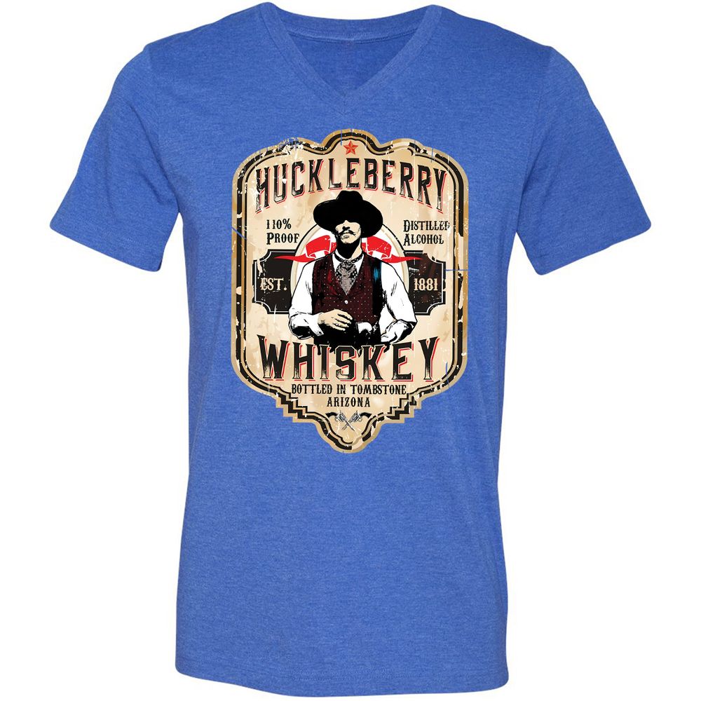 Huckleberry Whiskey Label - Heather True Royal - 14