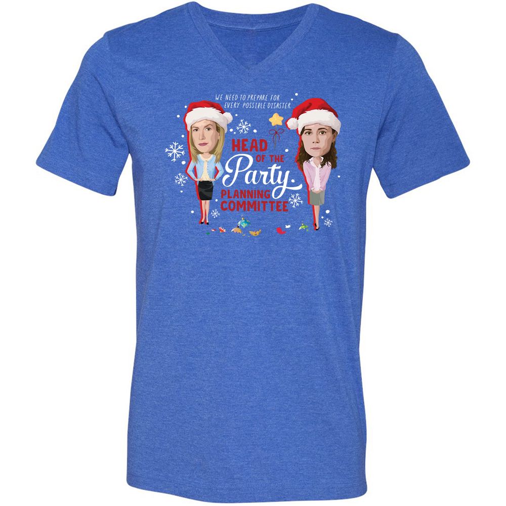 Head Of The Party Planning Committee Christmas - Heather True Royal - 14