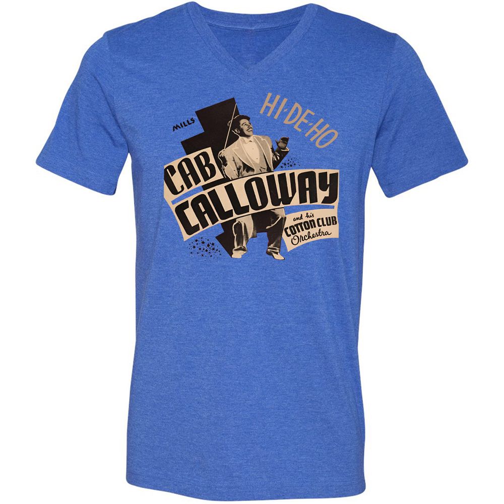 Unisex V-Neck T-Shirt - Z2LN933K - Heather True Royal - 14