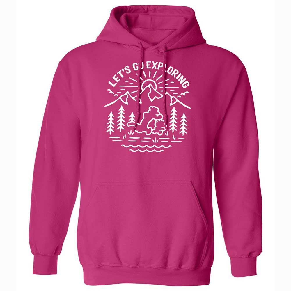 Classic Unisex Hoodie - EFQ7QKBG - Heliconia - 14