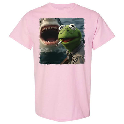 Classic Unisex T-Shirt - KYL3K8YQ - Light Pink - 14