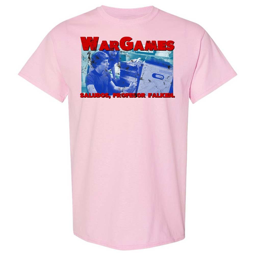 Greetings, Professor Falken - Light Pink - 14