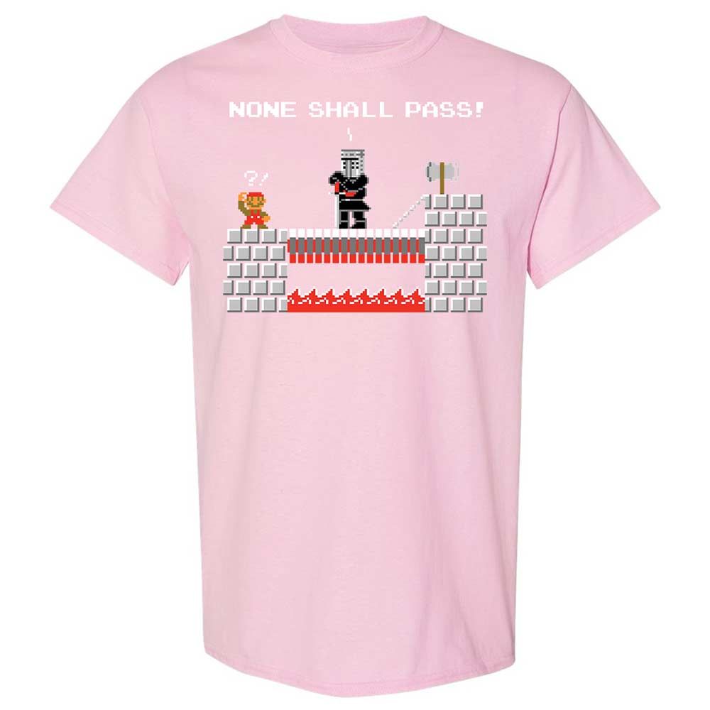 No Plumbers Shall Pass - Light Pink - 14