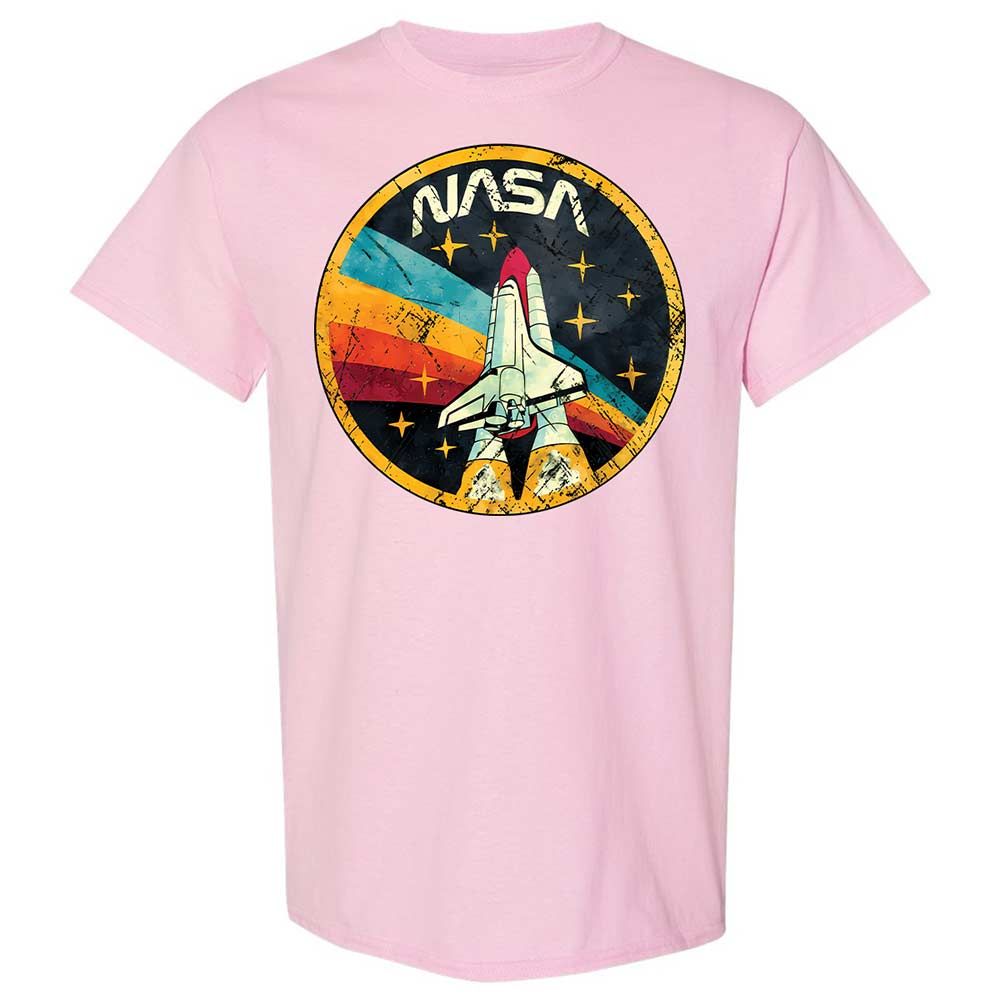 USA Space Agency Vintage Colors - Light Pink - 14