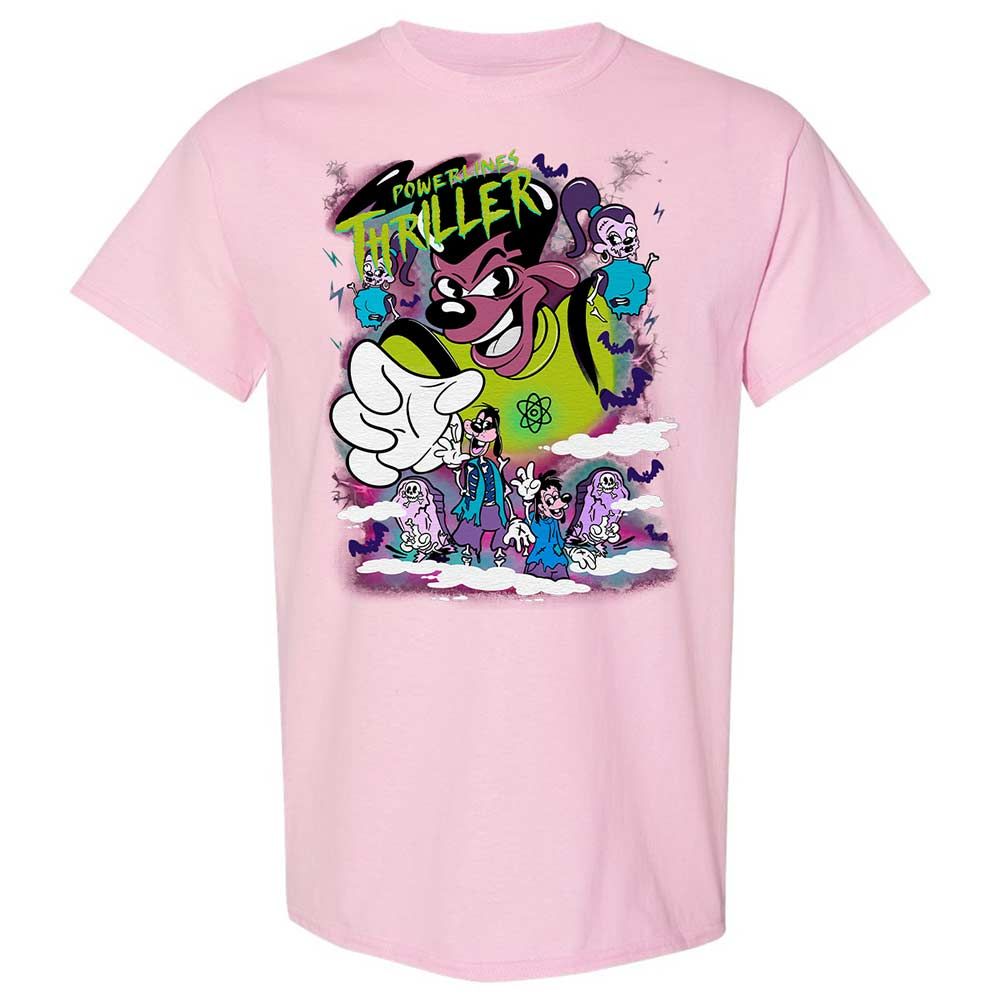 Vintage Pop Cartoon Horror Mashup - Light Pink - 14