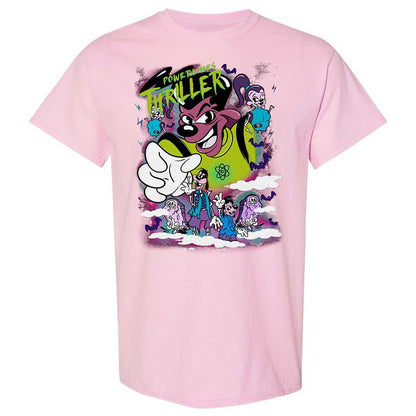 Vintage Pop Cartoon Horror Mashup - Light Pink - 14