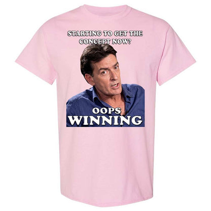 Classic Unisex T-Shirt - E1AK1F9J - Light Pink - 14